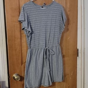 Stripped romper